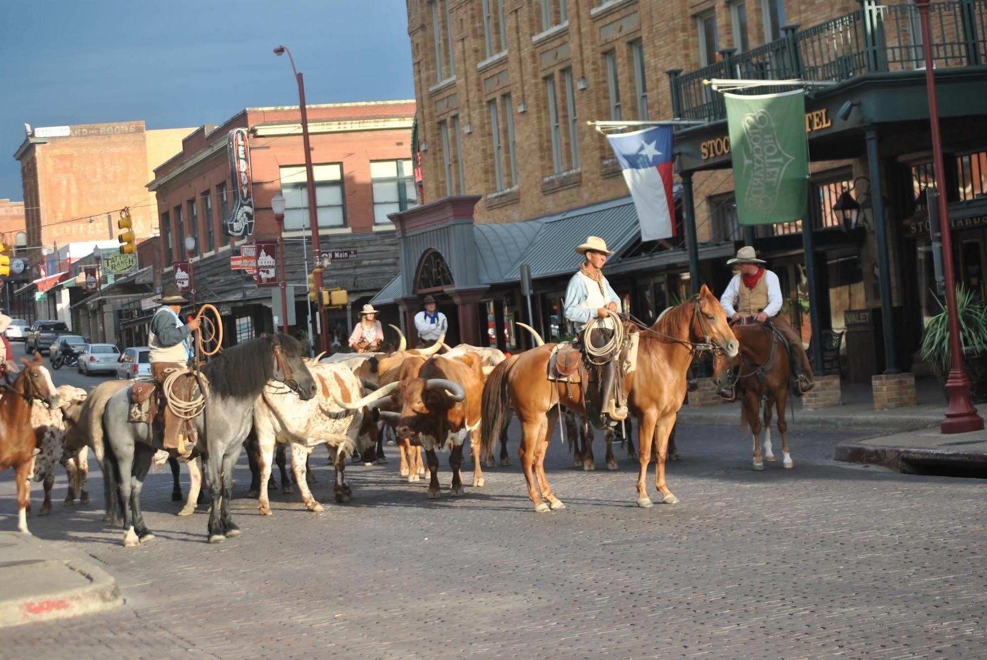 Stockyards Hotel Форт Уорт Екстериор снимка